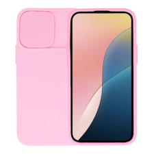 OEM Samsung S25 GIGAPACK Szilikon telefonvédő matt, kameravédő, RÓZSASZÍN tok és táska