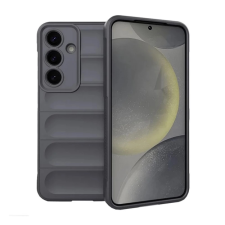 OEM Samsung S25 GIGAPACK Szilikon telefonvédő ütésállóság, 3D, SÖTÉTSZÜRKE tok és táska