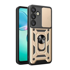 OEM Samsung S25 Plus GIGAPACK Defender szilikon telefonvédő ütésállóság, kameravédő, ARANY tok és táska