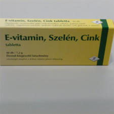 OEM SELENIUM Selenium e-vitamin szelén cink tabletta 40 db vitamin és táplálékkiegészítő