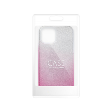 OEM SHINING tok iPhone 16 Pro - átlátszó/rózsaszín tok és táska