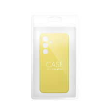 OEM SILICONE 2mm tok Samsung Galaxy S25 Plus - sárga tok és táska