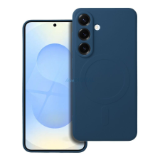 OEM SILICONE MAG COVER MagSafe-kompatibilis tok Samsung Galaxy S25 Edge - kék tok és táska