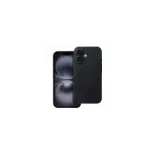 OEM SILICONE MAG COVER tok (nagy kamerakivágással)MagSafe-kompatibilis iPhone 16 - fekete tok és táska