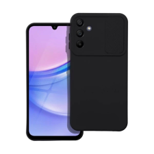 OEM Slide Samsung Galaxy A15 5G kameravédős szilikon tok fekete tok és táska