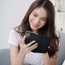 OEM SMART CASE könyvtok Samsung Galaxy A16 - fekete tok és táska