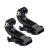 OEM Sportkamera adapter, 2db, J-Hook support, csatra csatolható, például bukósisak, mellpánt, fejpánt csatra, sportkamerákkal kompatibilis, fekete
