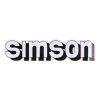 OEM Standard Írófólia / matrica tartály fehér, fekete Simson S51-hez