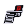 OEM Standard S50 B fólia / matrica piros Simson S50-hez
