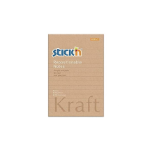 OEM StickN KraftNotes 150x101mm Vonalas jegyzettömb - Natúr (100 lap / tömb) (21641) jegyzettömb