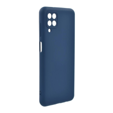 OEM Szilikon telefonvédő (matt. mikrofiber plüss karcolásmentesítő belső. prémium) SÖTÉTKÉK tok és táska