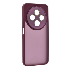 OEM Szilikon telefonvédő (ütésállóság. akril hátlap. kameravédő) LILA tok és táska