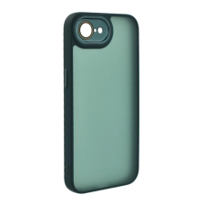 OEM Szilikon telefonvédő (ütésállóság. akril hátlap. kameravédő) SÖTÉTZÖLD tok és táska