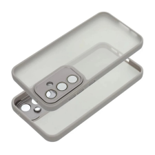 OEM Szilikon telefonvédő (ütésállóság. akril hátlap. kameravédő) VILÁGOSSZÜRKE tok és táska