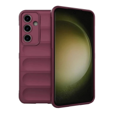 OEM Szilikon telefonvédő (ütésállóság. kameravédő. 3D) BORDÓ tok és táska
