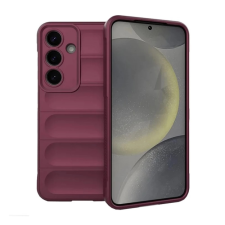 OEM Szilikon telefonvédő (ütésállóság. kameravédő. 3D) BORDÓ tok és táska