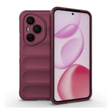OEM Szilikon telefonvédő (ütésállóság. kameravédő. 3D) BORDÓ tok és táska