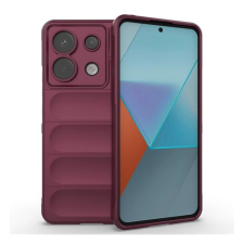 OEM Szilikon telefonvédő (ütésállóság. kameravédő. 3D) BORDÓ tok és táska