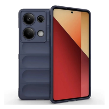 OEM Szilikon telefonvédő (ütésállóság. kameravédő. 3D) SÖTÉTKÉK tok és táska