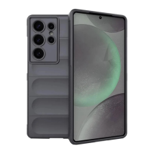 OEM Szilikon telefonvédő (ütésállóság. kameravédő. 3D) SÖTÉTSZÜRKE tok és táska