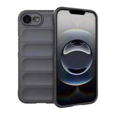 OEM Szilikon telefonvédő (ütésállóság. kameravédő. 3D) SÖTÉTSZÜRKE tok és táska