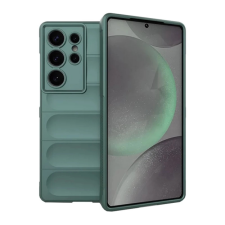 OEM Szilikon telefonvédő (ütésállóság. kameravédő. 3D) SÖTÉTZÖLD tok és táska