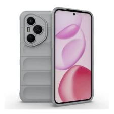 OEM Szilikon telefonvédő (ütésállóság. kameravédő. 3D) VILÁGOSSZÜRKE tok és táska