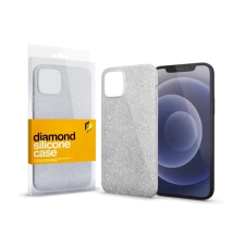 OEM Szilikon tok Diamond Apple iPhone 15 Pro Ezüst tok és táska