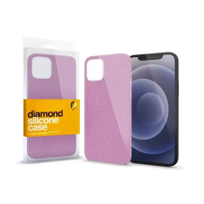 OEM Szilikon tok Diamond Apple iPhone 15 Pro Max Pink tok és táska