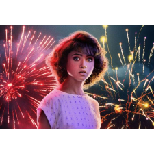 OEM Tablou vászon Nancy In Stranger Things 3. évad 2019, 80x50cm, tablou1382 grafika, keretezett kép