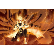 OEM Tablou vászon Naruto Shippuden kilenc farok mód, 80x50cm grafika, keretezett kép