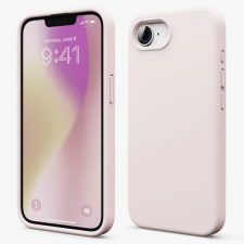 OEM Telefontok iPhone 16e - púder pink szilikon hátlap tok tok és táska