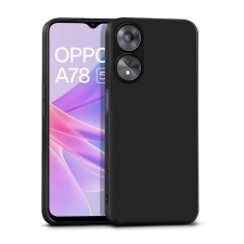 OEM Telefontok Oppo A78 4G / LTE - fekete szilikon hátlap tok tok és táska