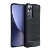 OEM Telefontok Xiaomi Redmi 15C - Carbon Fiber fekete szilikon tok