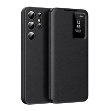 OEM Tok álló (aktív FLIP. oldalra nyíló. Smart View Cover) FEKETE 166909 tok és táska