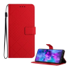 OEM Tok álló bőr hatású FLIP oldalra nyíló asztali tartó négyzet prémium Honor Magic 8 Lite piros GP-180215
