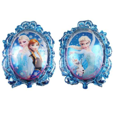OEM Tükrös lufi Elsa és Anna, Frozen 2, megfordítható, 60 x 60 cm party kellék