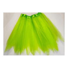 OEM Tüll szoknya Tütü Neon zöld 35 cm