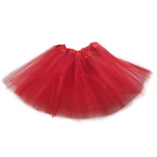OEM Tüll szoknya Tütü Piros 28 cm jelmez