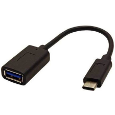 OEM USB 3.1 A (F) to USB C (M), 0,15m kábel és adapter