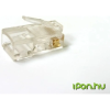OEM UTP Csatlakozó Átlátszó 2cm (100db)