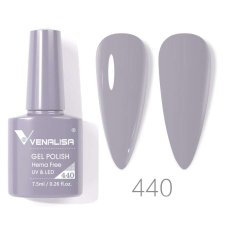 OEM Venalisa - Gél Lakk 440 - Selymes Szürke - 7,5ml lakk zselé