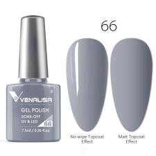 OEM Venalisa Gél Lakk 66 - Szürke - 7,5 ml lakk zselé