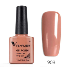 OEM Venalisa Gel Lakk 908 - 7,5 ml, Tartós Manikűr lakk zselé