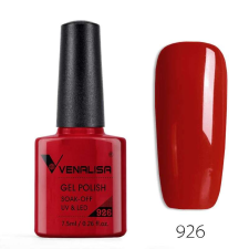 OEM Venalisa Gél lakk 926 - Intenzív Piros - 7,5 ml lakk zselé