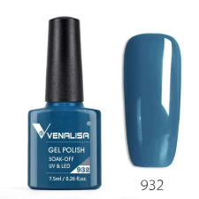 OEM Venalisa Gél lakk 932 - Mélykék, 7,5 ml lakk zselé
