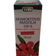 OEM Virde homoktövis magolaj e-vitaminnal 100% 50 ml vitamin és táplálékkiegészítő
