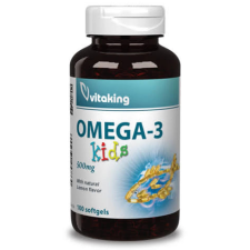OEM Vitaking halolaj kids 500 mg kapszula 100 db vitamin és táplálékkiegészítő