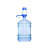 OEM Vízpumpa, ballonos víz adagoló (10 literes ballonhoz)