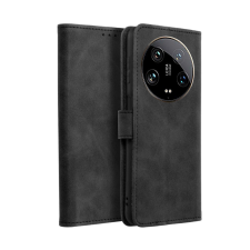 OEM Xiaomi 14 Ultra 5G telefontok - Forcell Tender fekete ráhajtófüles könyvtok tok és táska